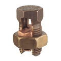 Abb Blackburn E-6H-25 Split Bolt Connector, 4 to 8 AWG Wire, Silicone Bronze Alloy 3114A